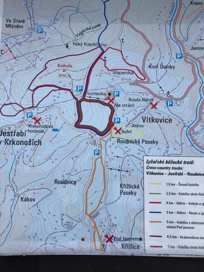 Roubenka Bratrouchov Villa Jablonec nad Jizerou Eksteriør bilde